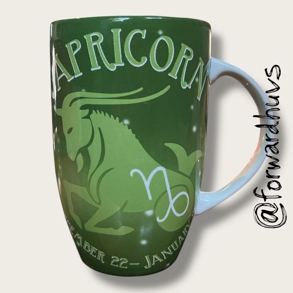 Coventry Tall Zodiac Porcelain Mug – Capricorn